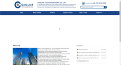 Desktop Screenshot of gorelink.com